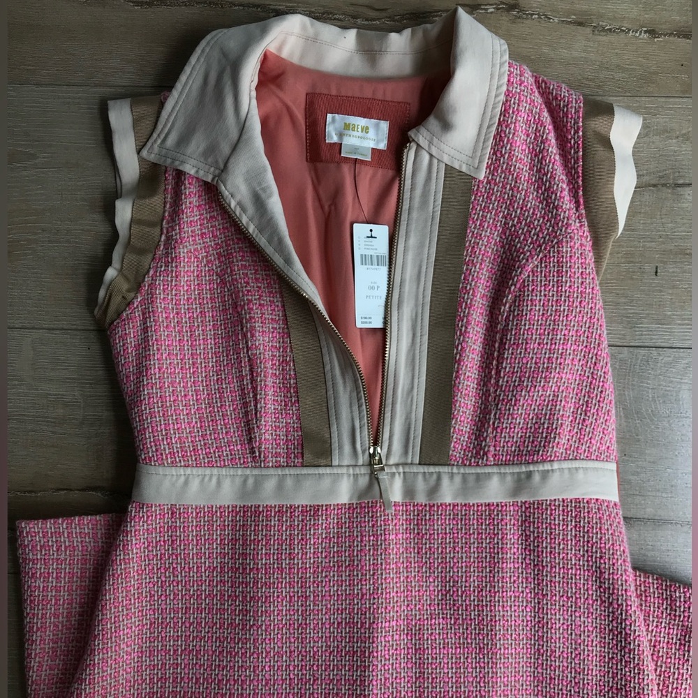 Anthropologie Pink dress